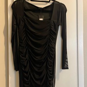 Nasty Gal square neck party dress. NWT